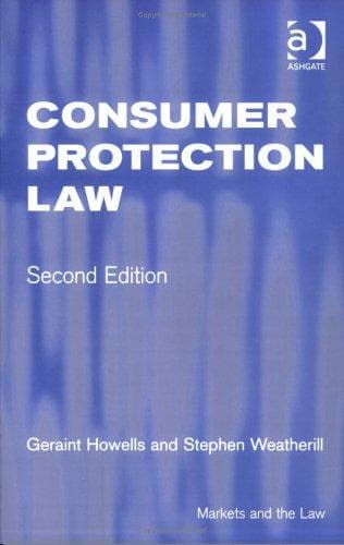 Tapa de Consumer Protection Law