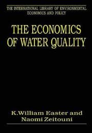 Tapa de The economics of water quality