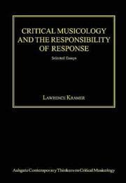 Tapa de Critical musicology and the responsibility of response