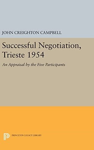 Tapa de Successful Negotiation, Trieste 1954