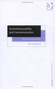 Tapa de Incommensurability and Commensuration