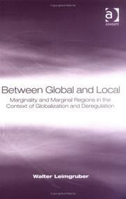 Tapa de Between Global and Local