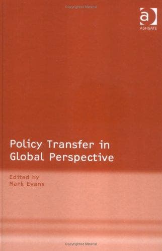 Tapa de Policy Transfer In Global Perspective