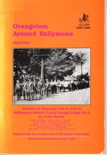 Tapa de Orangeism around Ballymena