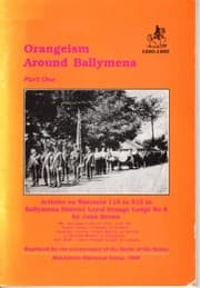 Tapa de Orangeism around Ballymena
