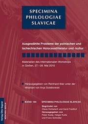 Tapa de Ausgewählte Probleme der polnischen und tschechischen Holocaustliteratur und-kultur