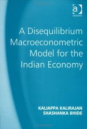 Tapa de DISEQUILIBRIUM MACROECONOMETRIC MODEL FOR THE INDIAN ECONOMY