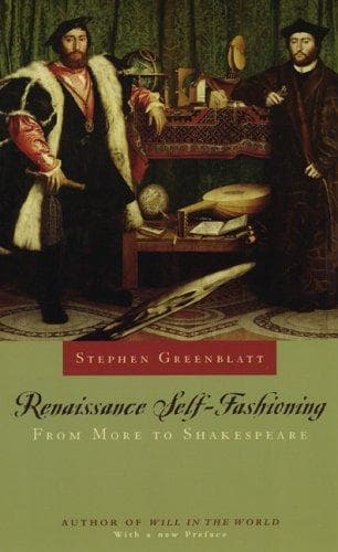 Tapa de Renaissance self-fashioning