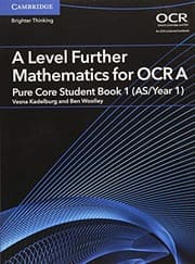 Tapa de Level Further Mathematics for OCR Pure Core Student Book 1 (AS/Year 1)