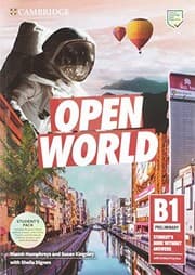 Tapa de Open World Preliminary Student's Book Pack (SB Wo Answers W Online Practice and WB Wo Answers W Audio Download)