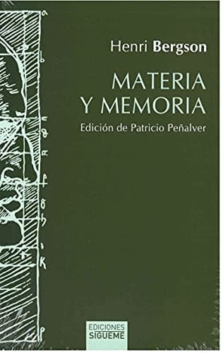 Tapa de Materia y memoria