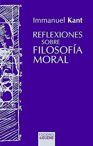Tapa de Reflexiones sobre filosofía moral