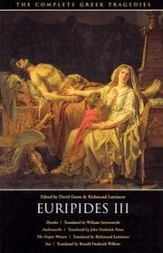 Tapa de The Complete Greek Tragedies: Euripides III