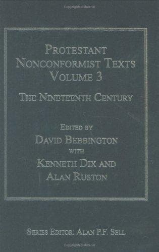 Tapa de Protestant Nonconformist Texts