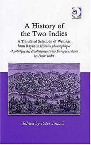 Tapa de A history of the two Indies