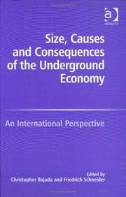 Tapa de Size, causes and consequences of the underground economy