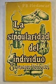 Tapa de La singularidad del individuo