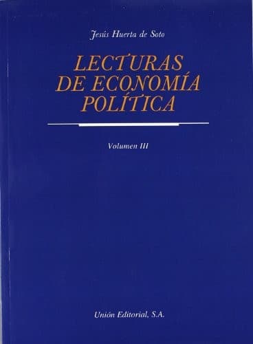 Tapa de Lecturas de economía política. TOMO III