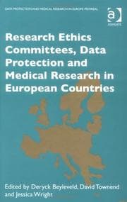 Tapa de Research Ethics Committees, Data Protection and Medical Research in European Countries