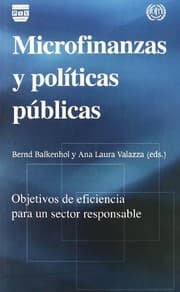 Tapa de MICROFINANZAS Y POLÍTICAS PÚBLICAS