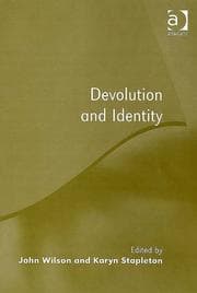 Tapa de DEVOLUTION AND IDENTITY: ED. BY JOHN WILSON