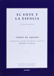 Tapa de El ente y la esencia
