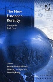 Tapa de NEW EUROPEAN RURALITY: STRATEGIES FOR SMALL FIRMS; ED. BY TERESA DE NORONHA VAZ