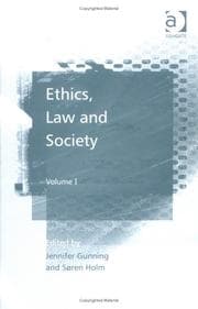 Tapa de Ethics, law, and society