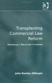 Tapa de Transplanting Commercial Law Reform