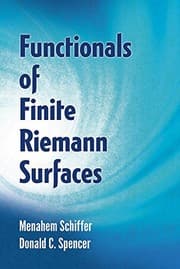Tapa de Functionals of finite Riemann surfaces