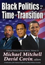 Tapa de Black politics in a time of transition
