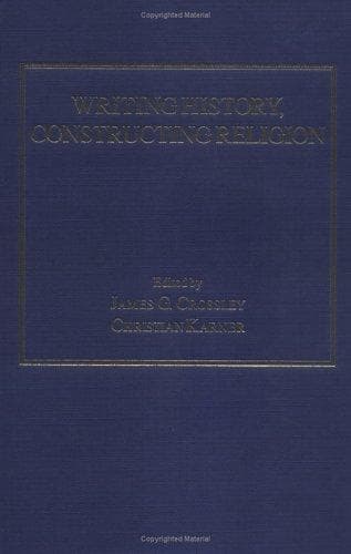 Tapa de Writing history, constructing religion