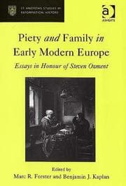 Tapa de Piety and family in early modern Europe