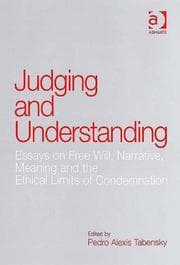 Tapa de Judging and Understanding