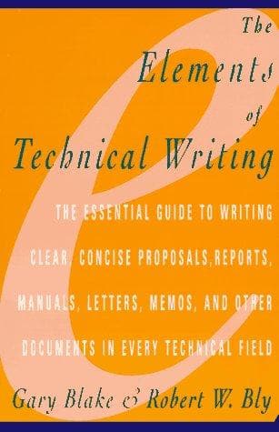 Tapa de The Elements of Technical Writing