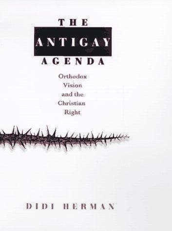 Tapa de The Antigay Agenda