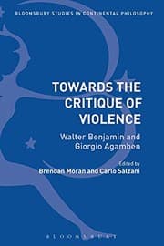 Tapa de Towards the Critique of Violence