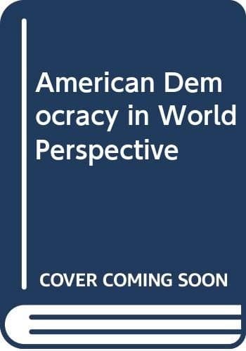 Tapa de American democracy in world perspective