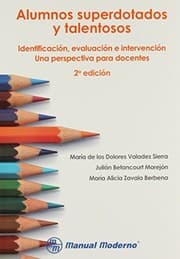 Tapa de ALUMNOS SUPERDOTADOS Y TALENTO. Identificación, evaluación e intervención. Una perspectiva para adolescentes