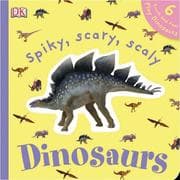 Tapa de Spiky, Scary, Scaly Dinosaurs (TOUCHABLES)