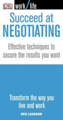 Tapa de Succeed at Negotiating (WORKLIFE)