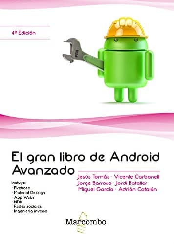 Tapa de El gran libro de Android Avanzado 4ª Ed.