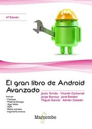 Tapa de El gran libro de Android Avanzado 4ª Ed.