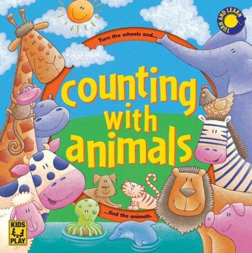 Tapa de Counting With Animals (Turn and Learn)