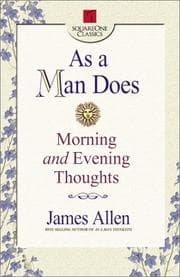 Tapa de Morning and evening thoughts
