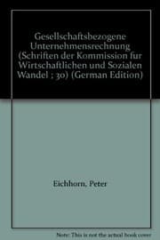 Tapa de Gesellschaftsbezogene Unternehmensrechnung