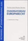 Tapa de Examinatorium Europarecht.