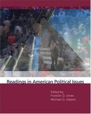 Tapa de Readings in American Political Issues