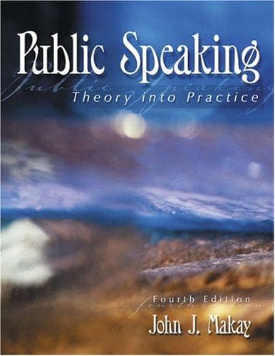 Tapa de Public Speaking