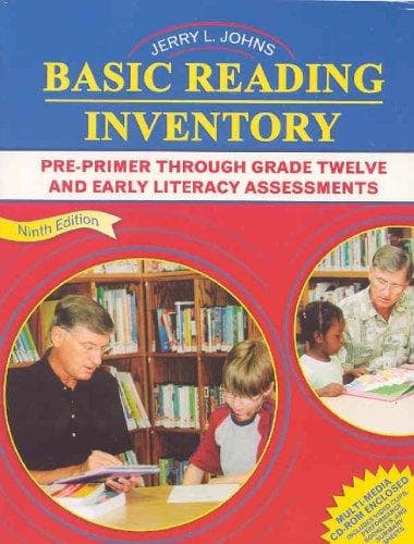 Tapa de Basic Reading Inventory